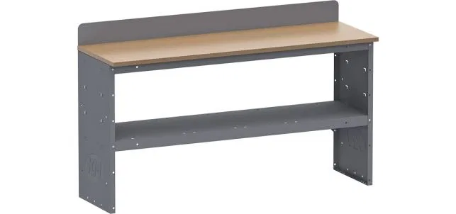 42552 – HOLMAN Van Storage System Shelf Unit, 52 Inch Width x 28 Inch Height x 16 Inch Depth Square End Panels 2 Shel...